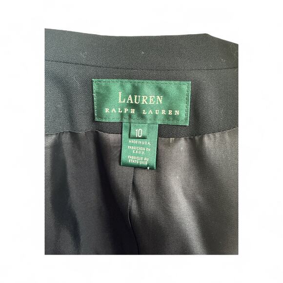 Ralph Lauren Womens Double Breasted Blazer Size 10 - Picture 4 of 9